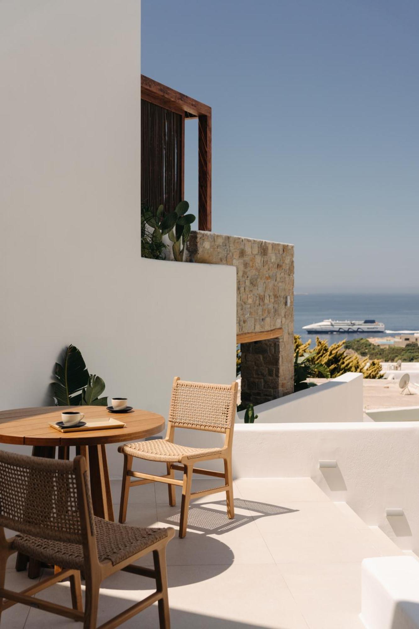 Bard De Sol Hotel Mykonos Town Bagian luar foto