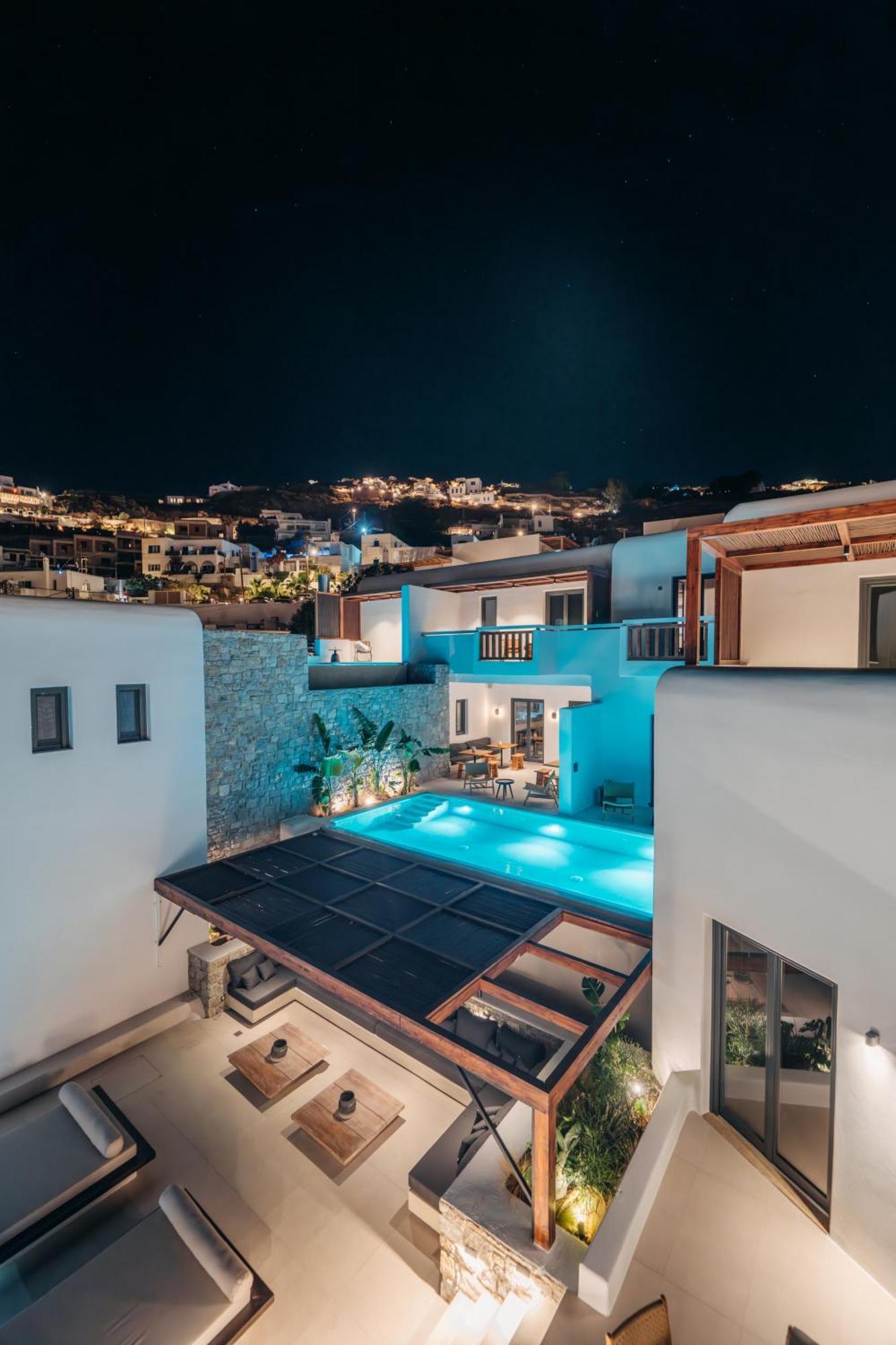 Bard De Sol Hotel Mykonos Town Bagian luar foto