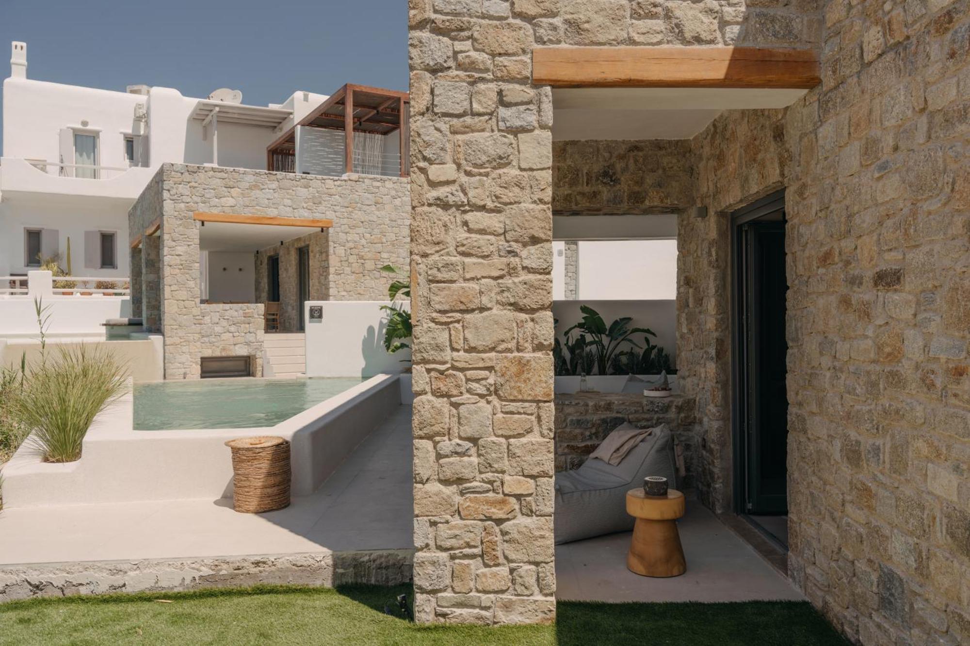 Bard De Sol Hotel Mykonos Town Bagian luar foto